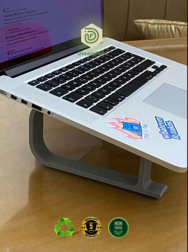 Support d’Ordinateur Portable en Impression 3D – Ergonomique & Aéré - Image 2